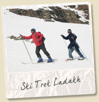 ski trekking ladakh